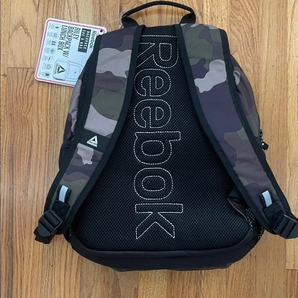 NWT Reebok Riley Backpack W/Lunch Box - Picture 2 of 9